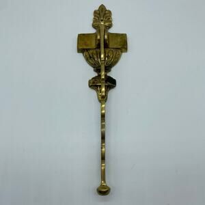 Brass Vintage Door Knocker Welcome Front Door Regency Gold Heavy Timeless